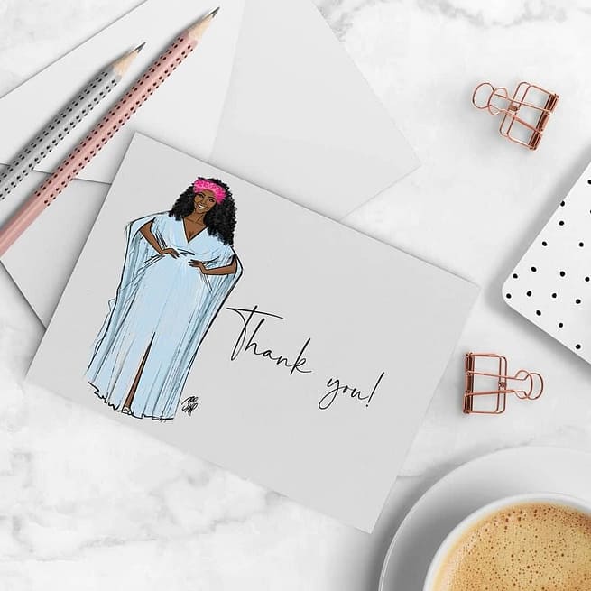 Additional Stationery Cards (Set of 10 FOLDED CARDS)