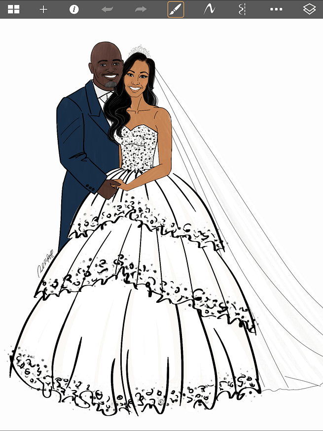 2 Person Illustration [Style Crush or Client Vision] - Image 9
