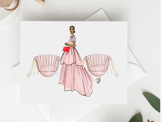 Curate your own- Greeting cards & Stationery- (set of 10) - Image 3