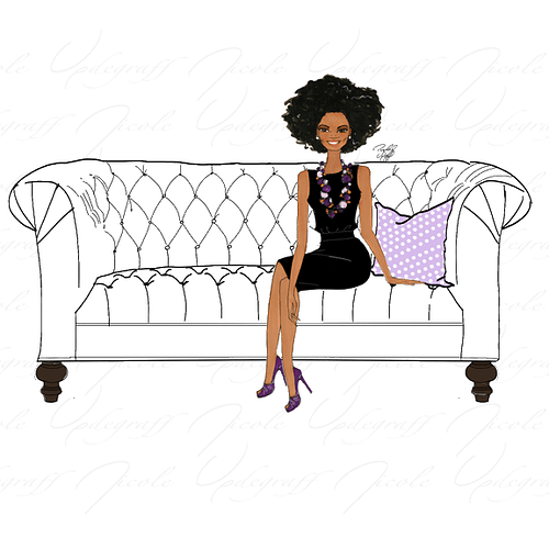 Personalized Illustration- Style Crush plus Accessory