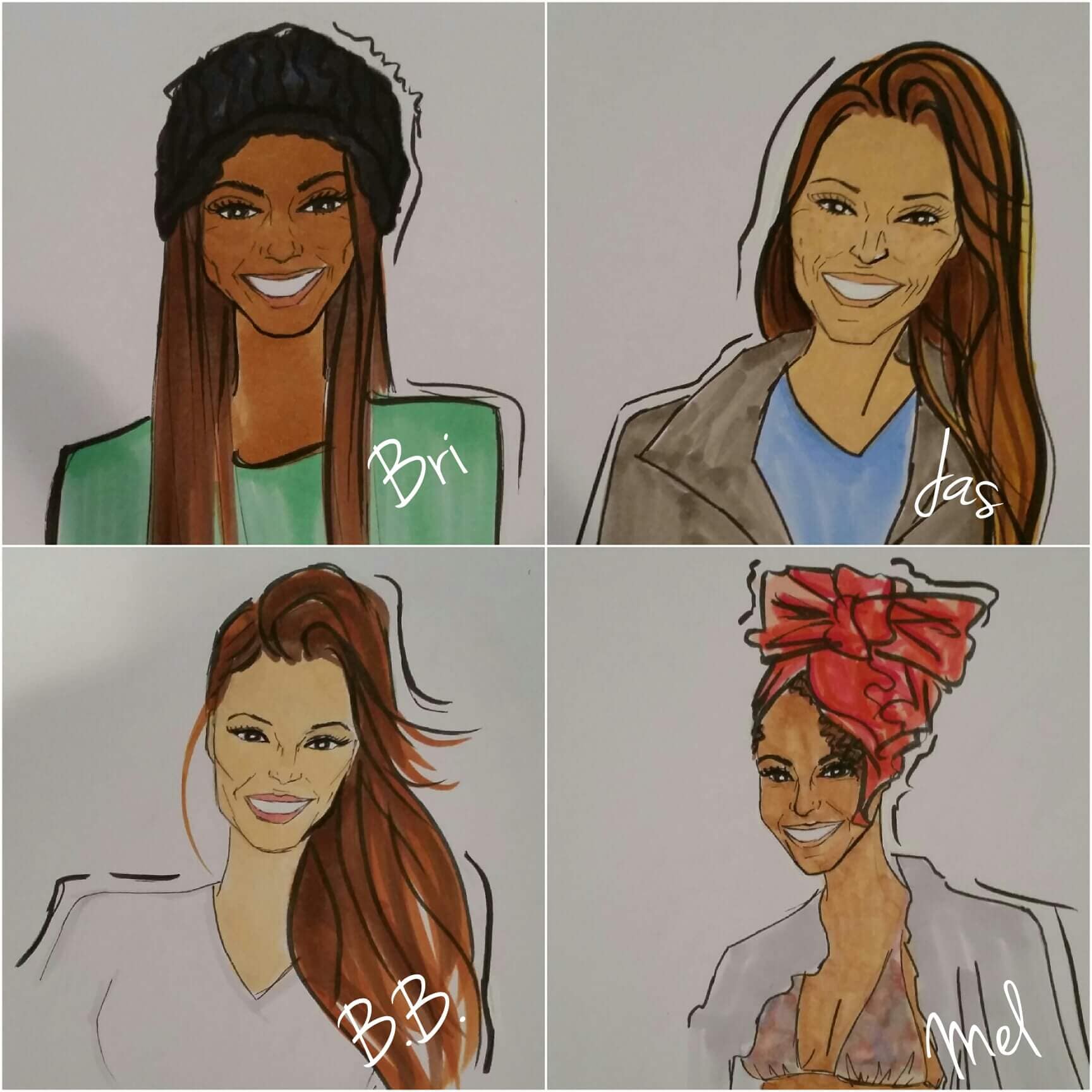 The girls!