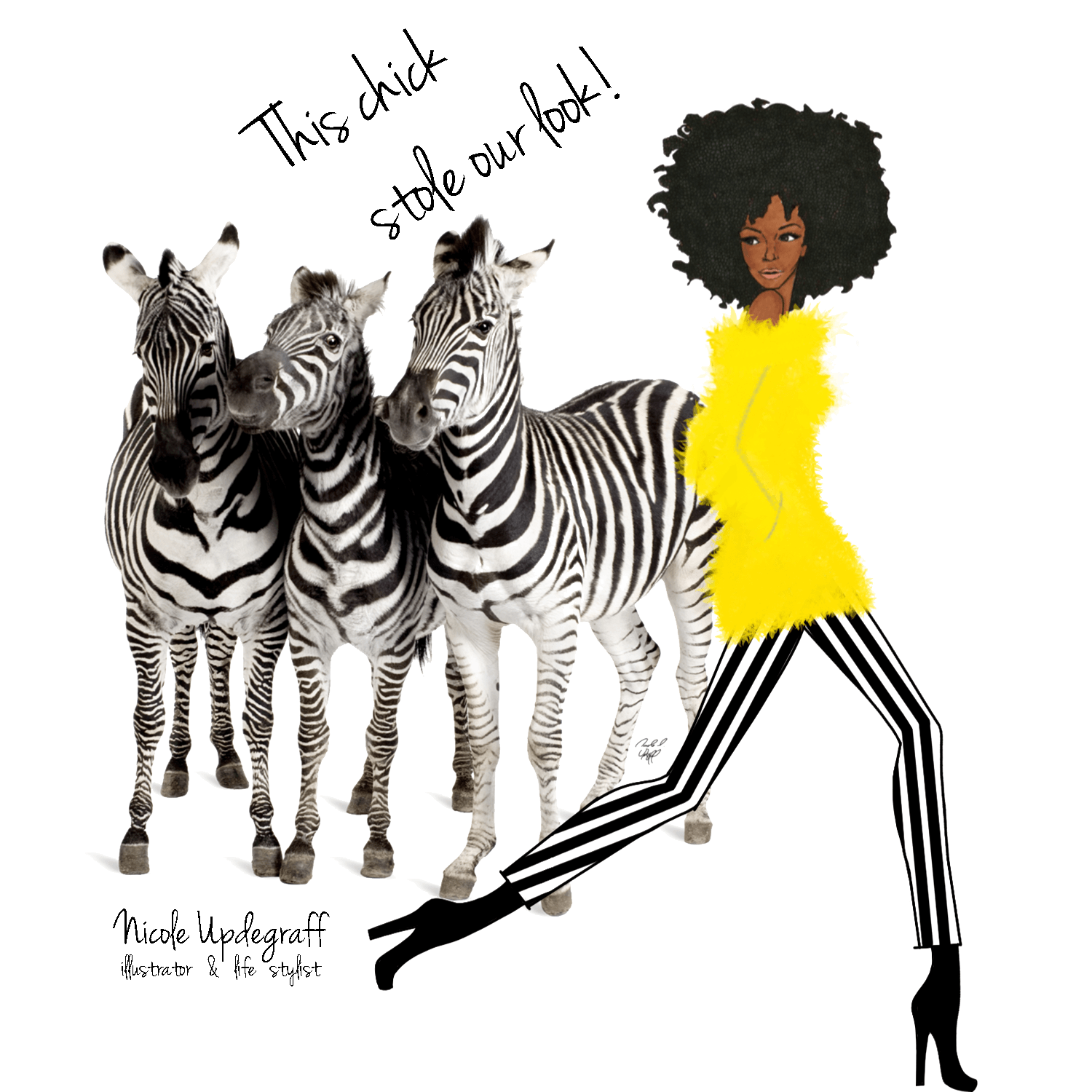 Walking with Zebras
